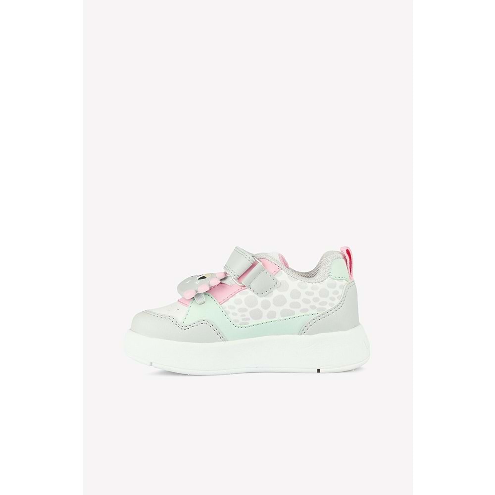 VİCCO BORKA IŞIKLI KIZ BEBEK SNEAKER - GRİ - 22