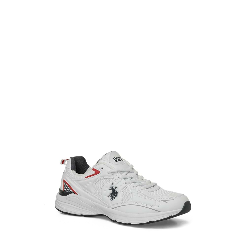 U.S. POLO ASSN. SIYON 6FX ERKEK SNEAKER - BEYAZ - 40