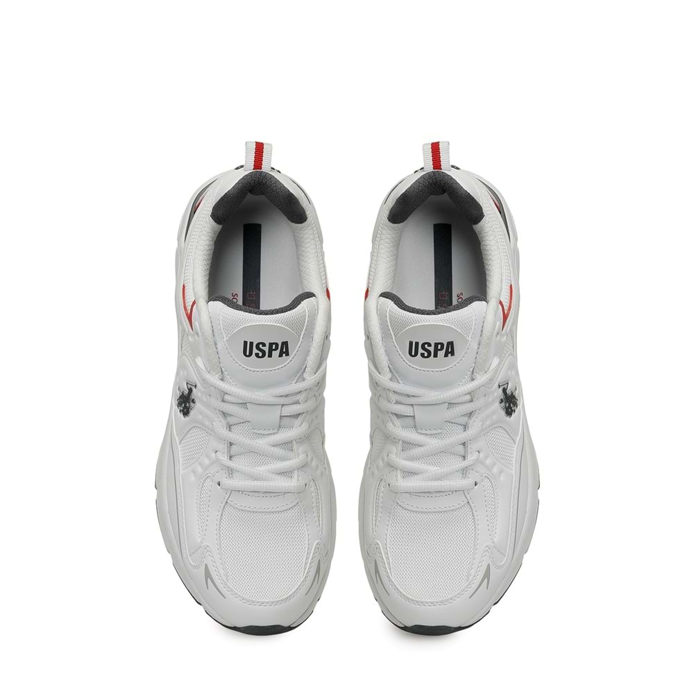 U.S. POLO ASSN. SIYON 6FX ERKEK SNEAKER - BEYAZ - 40
