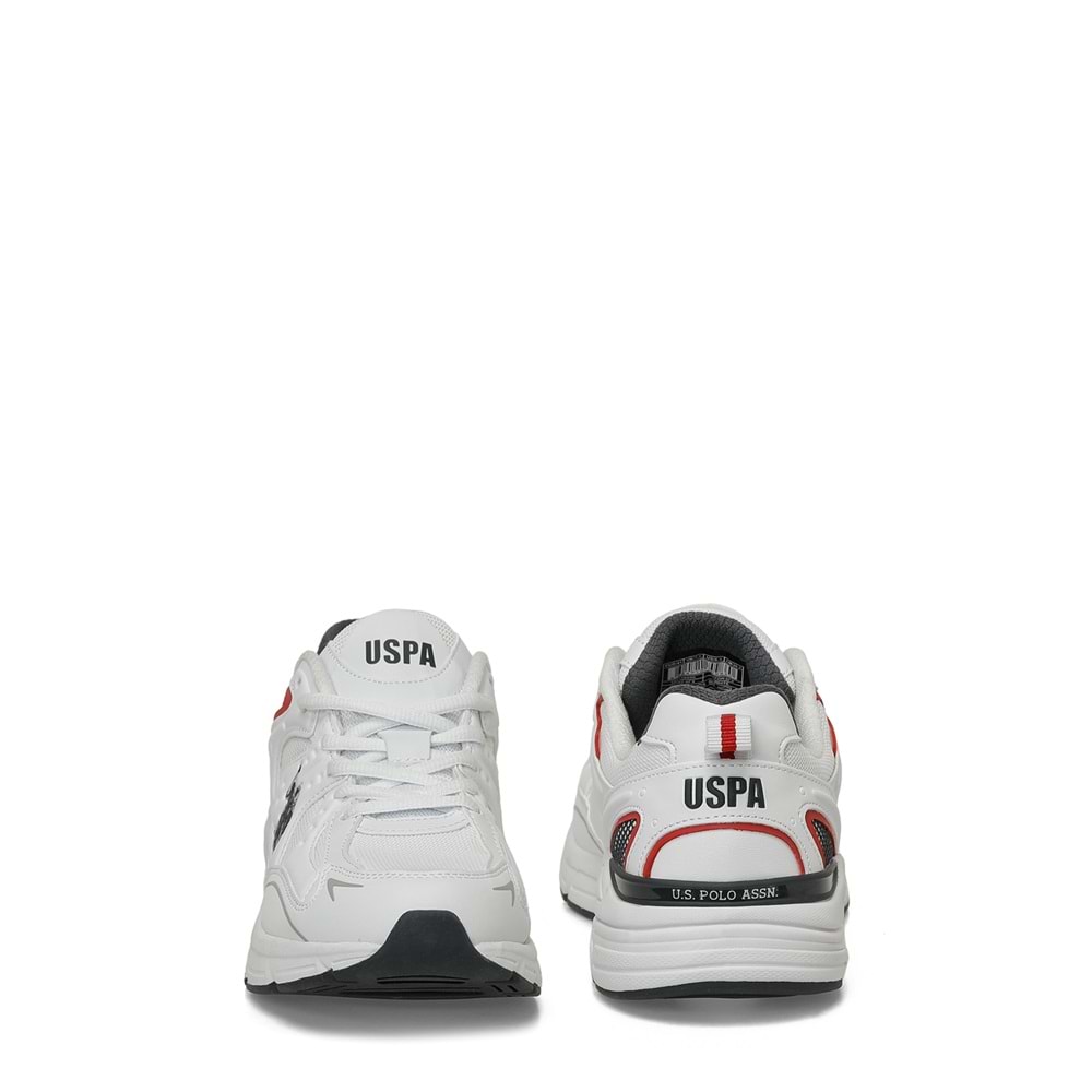 U.S. POLO ASSN. SIYON 6FX ERKEK SNEAKER - BEYAZ - 40