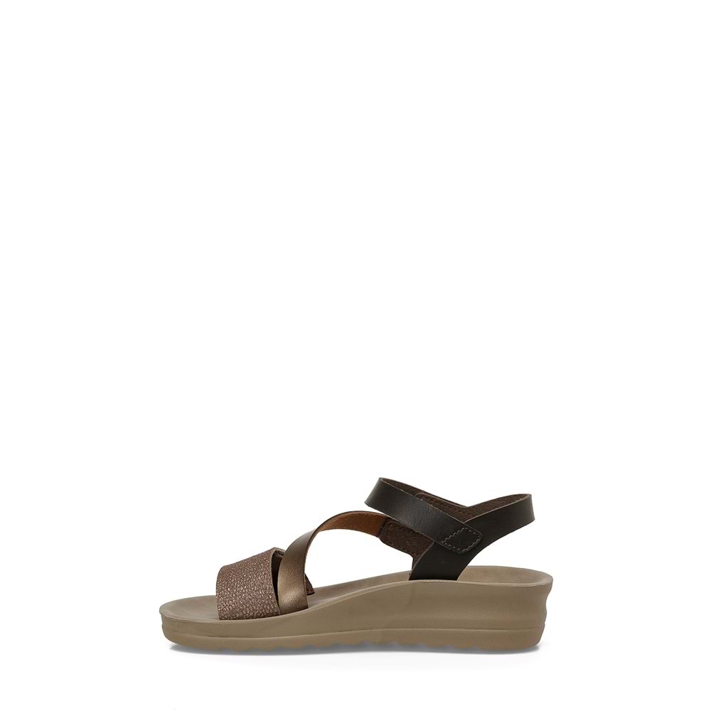 POLARİS 409106.Z6FX COMFORT KADIN SANDALET - BRONZ - 40