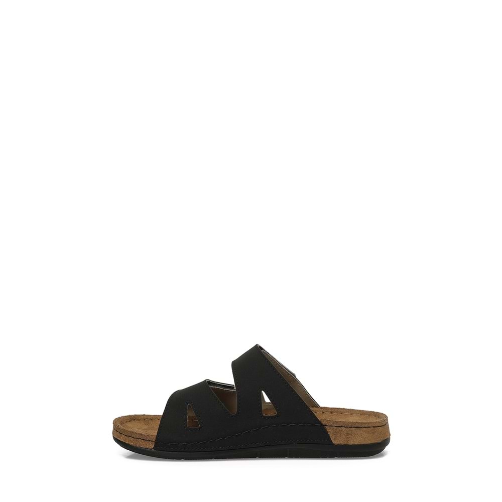 POLARİS 167194.Z6FX COMFORT KADIN TERLİK - SİYAH - 40