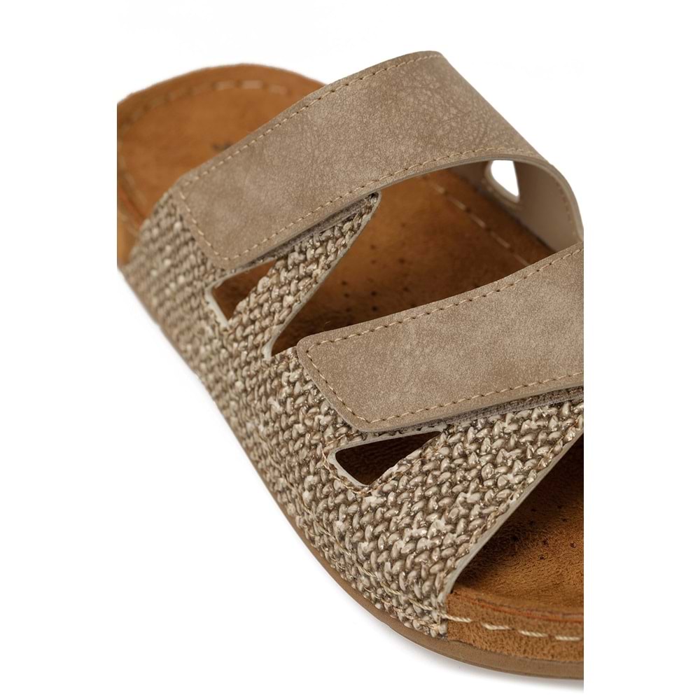 POLARİS 167194.Z6FX COMFORT KADIN TERLİK - VİZON - 40