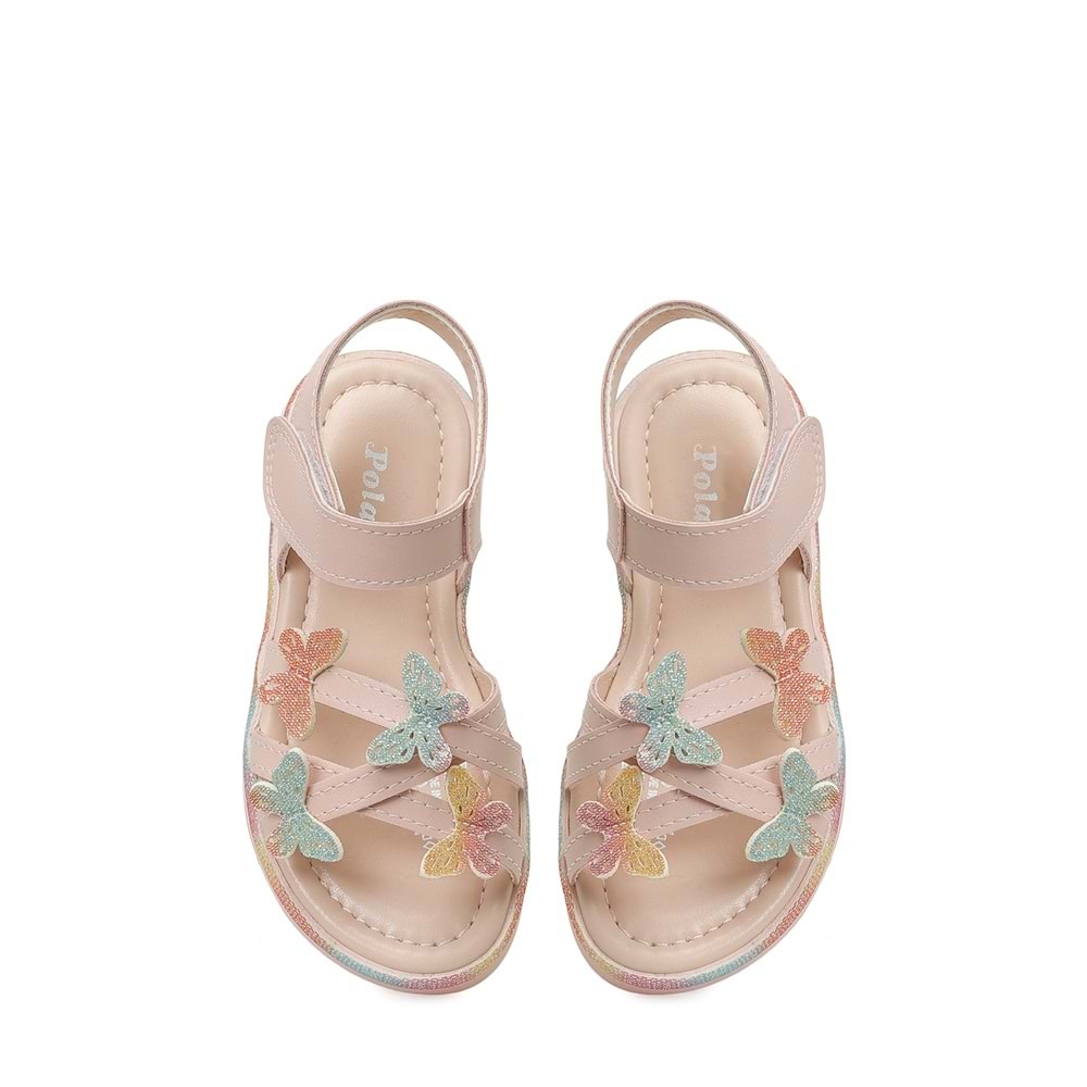 POLARİS BRUCO.P6FX KIZ ÇOCUK SANDALET - PUDRA - 30