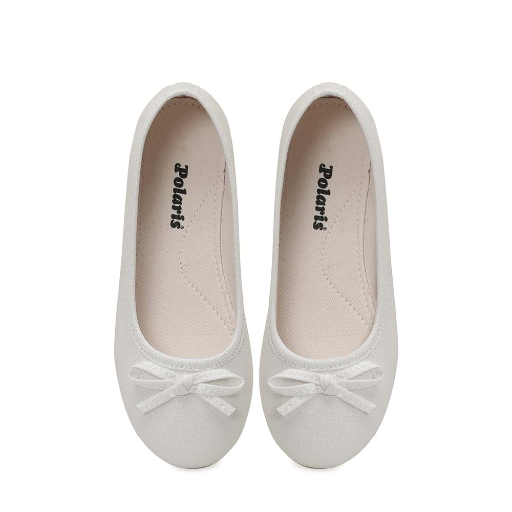 POLARİS CIPRI.F6FX KIZ ÇOCUK BABET AYAKKABI - BEYAZ - 31