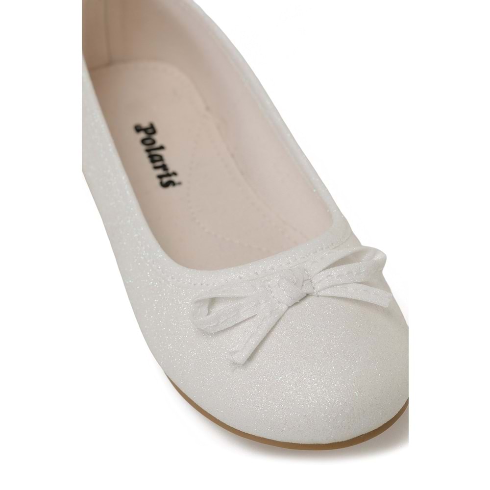 POLARİS CIPRI.F6FX KIZ ÇOCUK BABET AYAKKABI - BEYAZ - 31