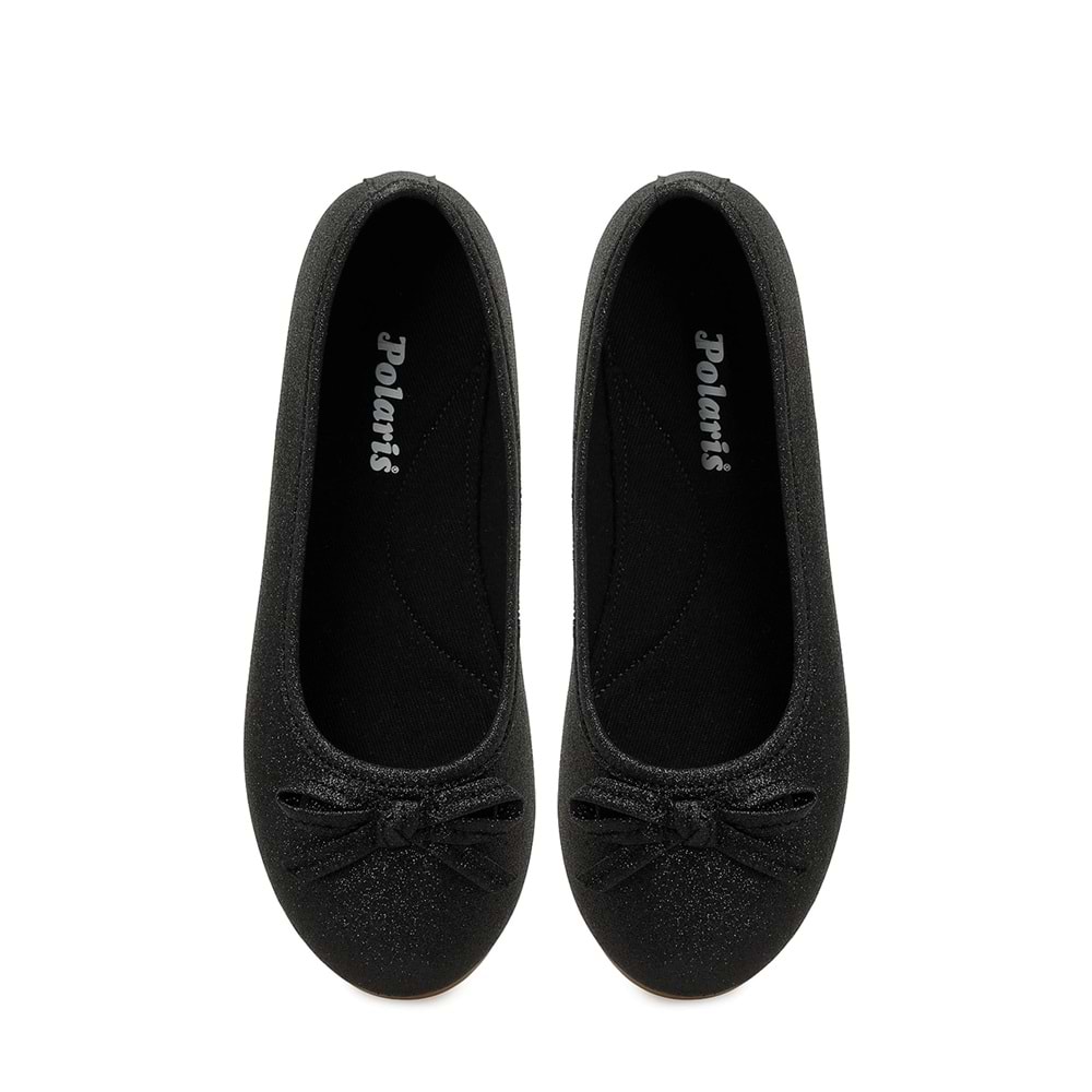 POLARİS CIPRI.F6FX KIZ ÇOCUK BABET AYAKKABI - SİYAH - 31