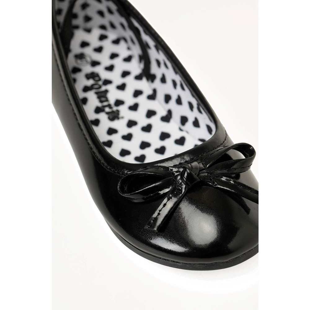 POLARİS RUGY.P6FX KIZ ÇOCUK BABET AYAKKABI - SİYAH - 30