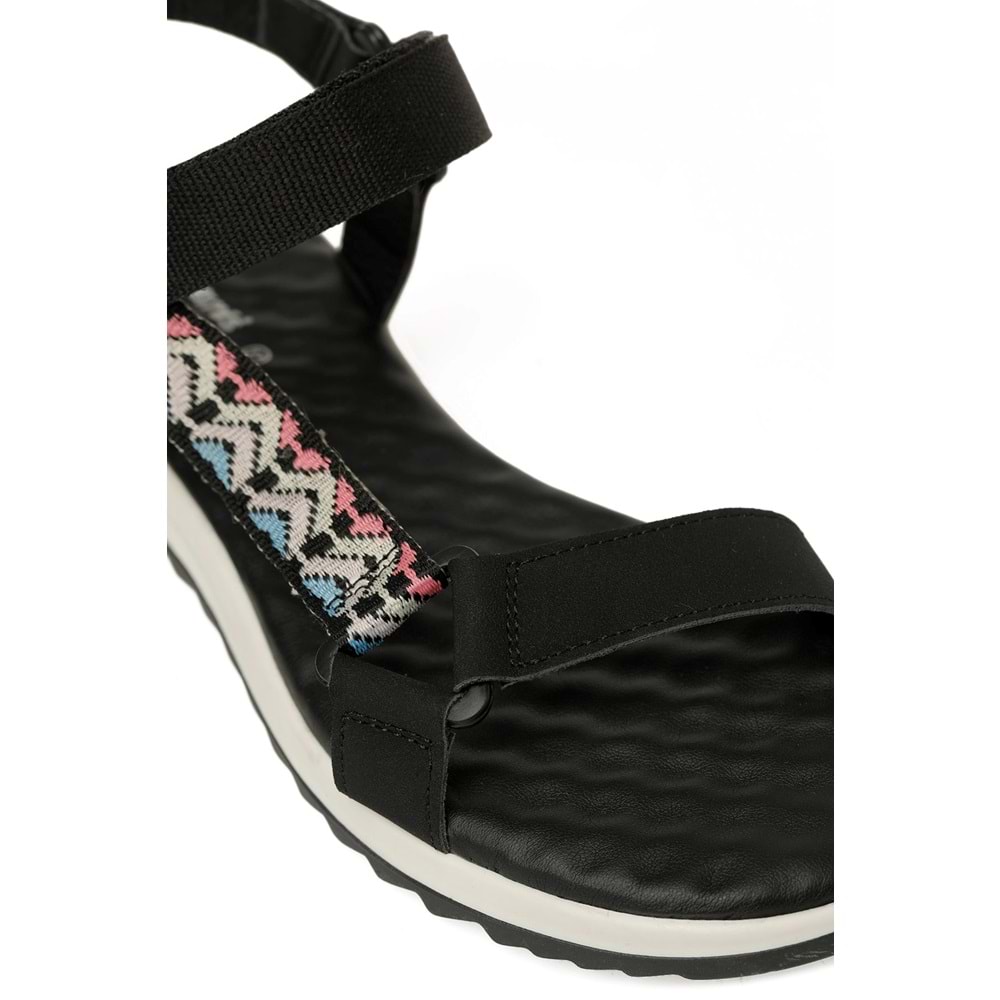 POLARİS 327562.Z 6FX KADIN SPOR SANDALET - SİYAH - 37