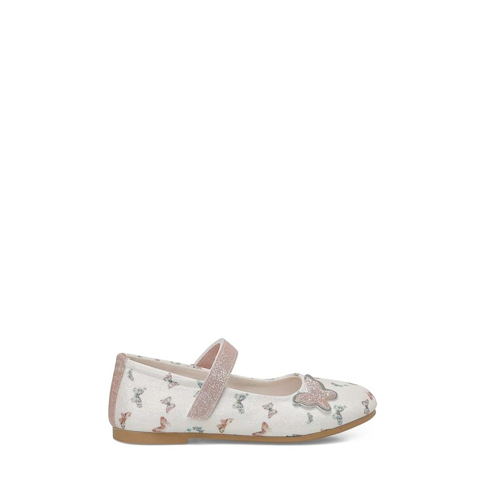 POLARİS BUTY.P6FX KIZ ÇOCUK BABET AYAKKABI - KREM - 30