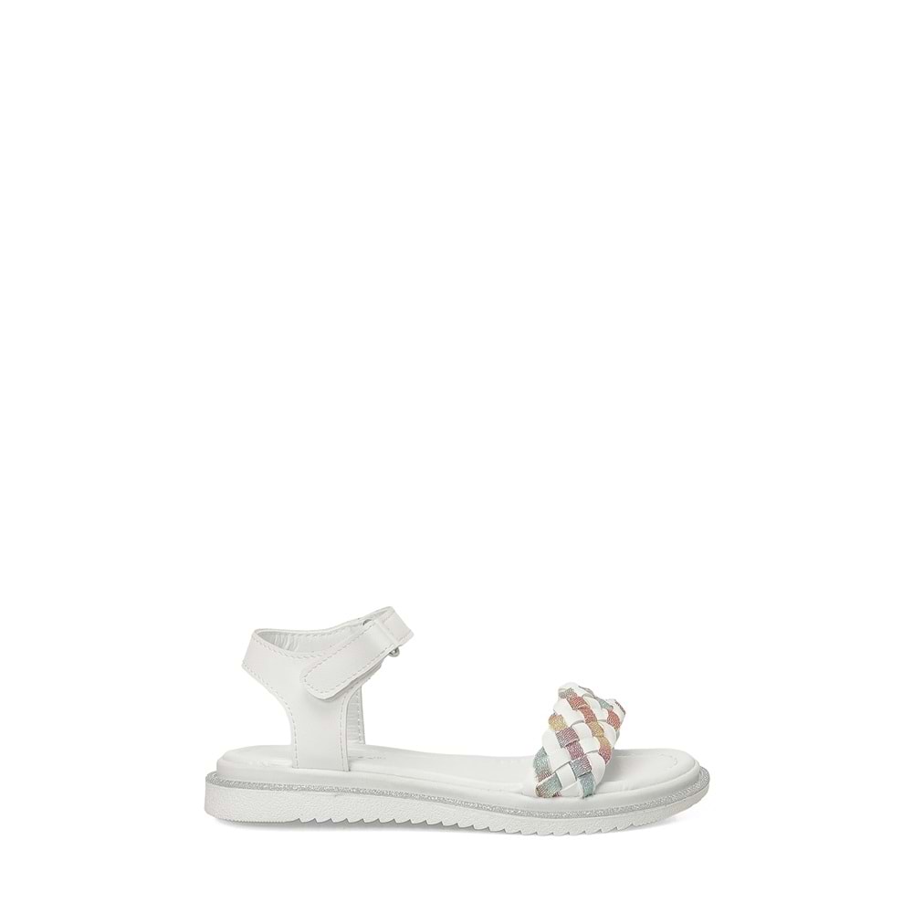 POLARİS İLOK.F6FX KIZ ÇOCUK SANDALET - BEYAZ - 31