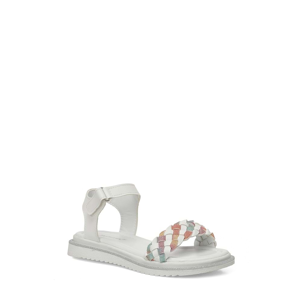 POLARİS İLOK.F6FX KIZ ÇOCUK SANDALET - BEYAZ - 31