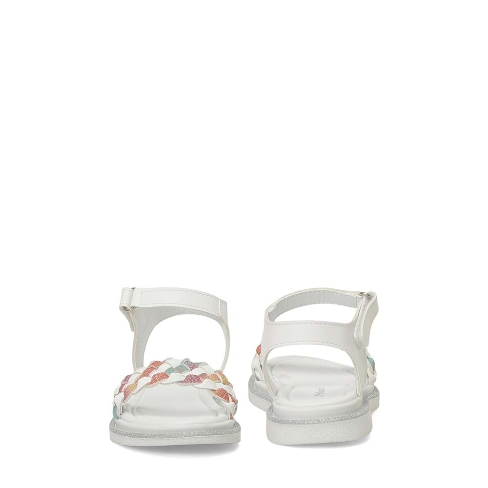 POLARİS İLOK.F6FX KIZ ÇOCUK SANDALET - BEYAZ - 31