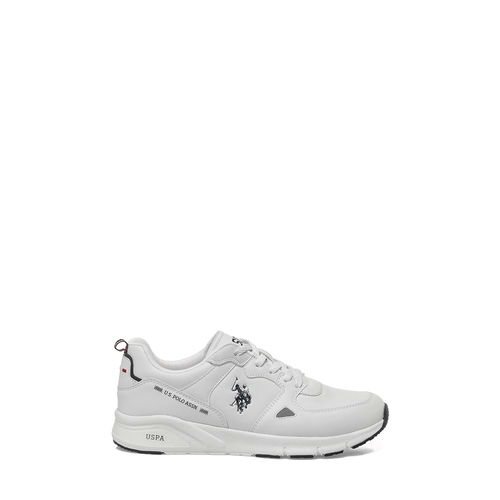U.S. POLO ASSN. VANCE 6FX ERKEK SNEAKER - BEYAZ - 40
