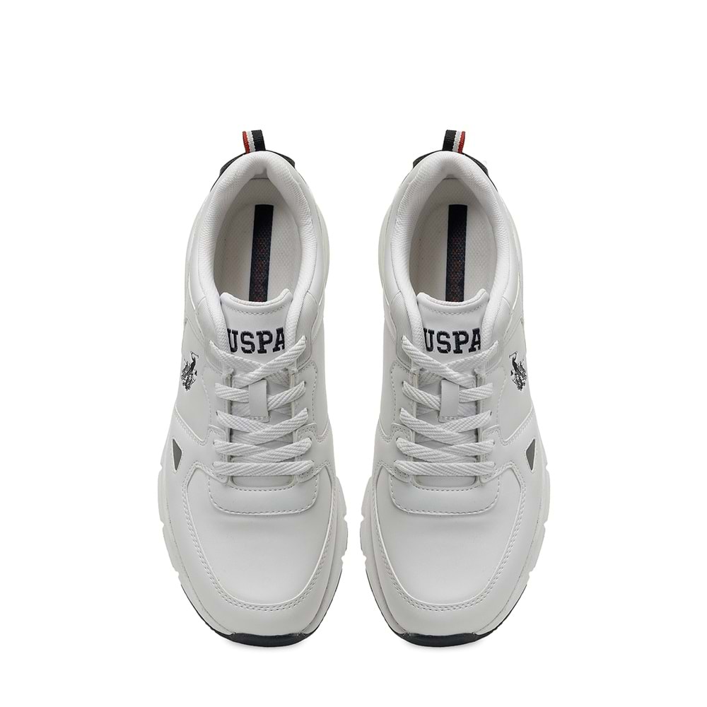U.S. POLO ASSN. VANCE 6FX ERKEK SNEAKER - BEYAZ - 40