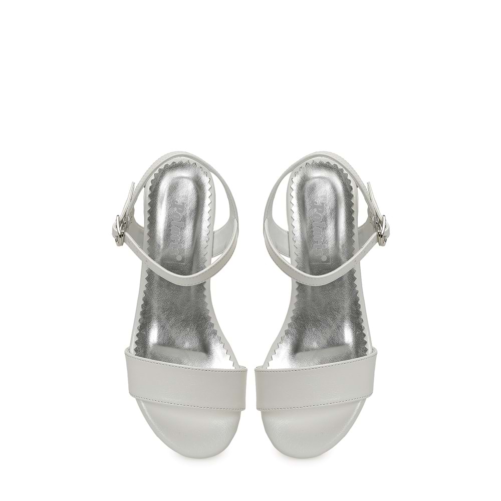 POLARİS NUWSA.F6FX KIZ ÇOCUK SANDALET - BEYAZ - 31