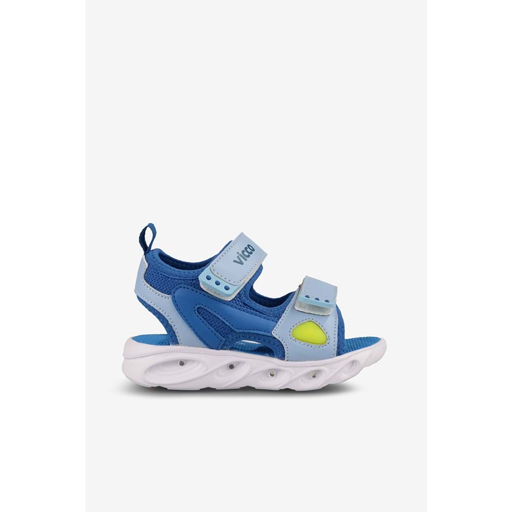 VİCCO ROY IŞIKLI ERKEK ÇOCUK SANDALET - SAKS - 31