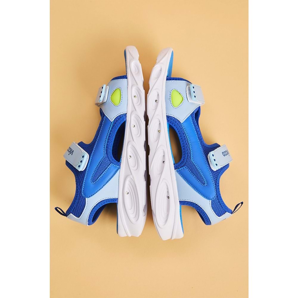 VİCCO ROY IŞIKLI ERKEK ÇOCUK SANDALET - SAKS - 31