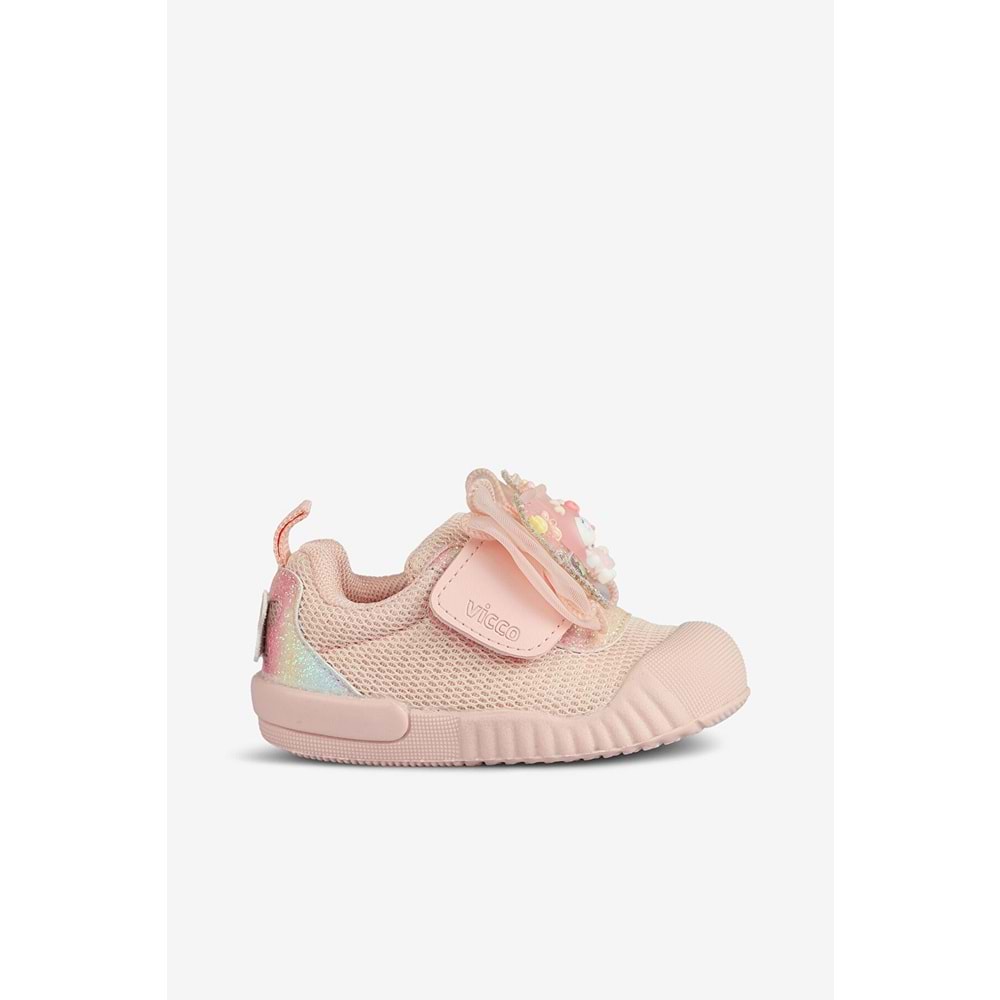VİCCO SEPİRA KIZ BEBEK İLK ADIM SNEAKER - PUDRA - 21