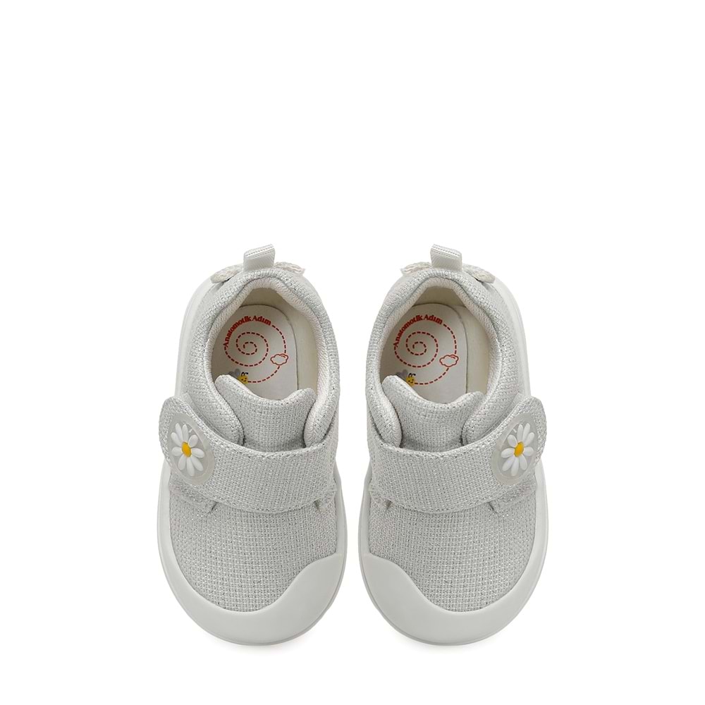 POLARİS CONHI.I6FX KIZ BEBEK SNEAKER - GÜMÜŞ - 20