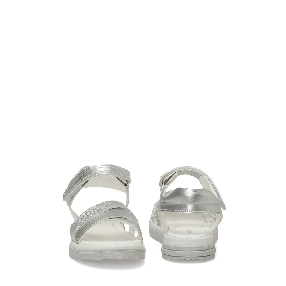 POLARİS RENTY.F6FX KIZ ÇOCUK SANDALET - GÜMÜŞ - 31
