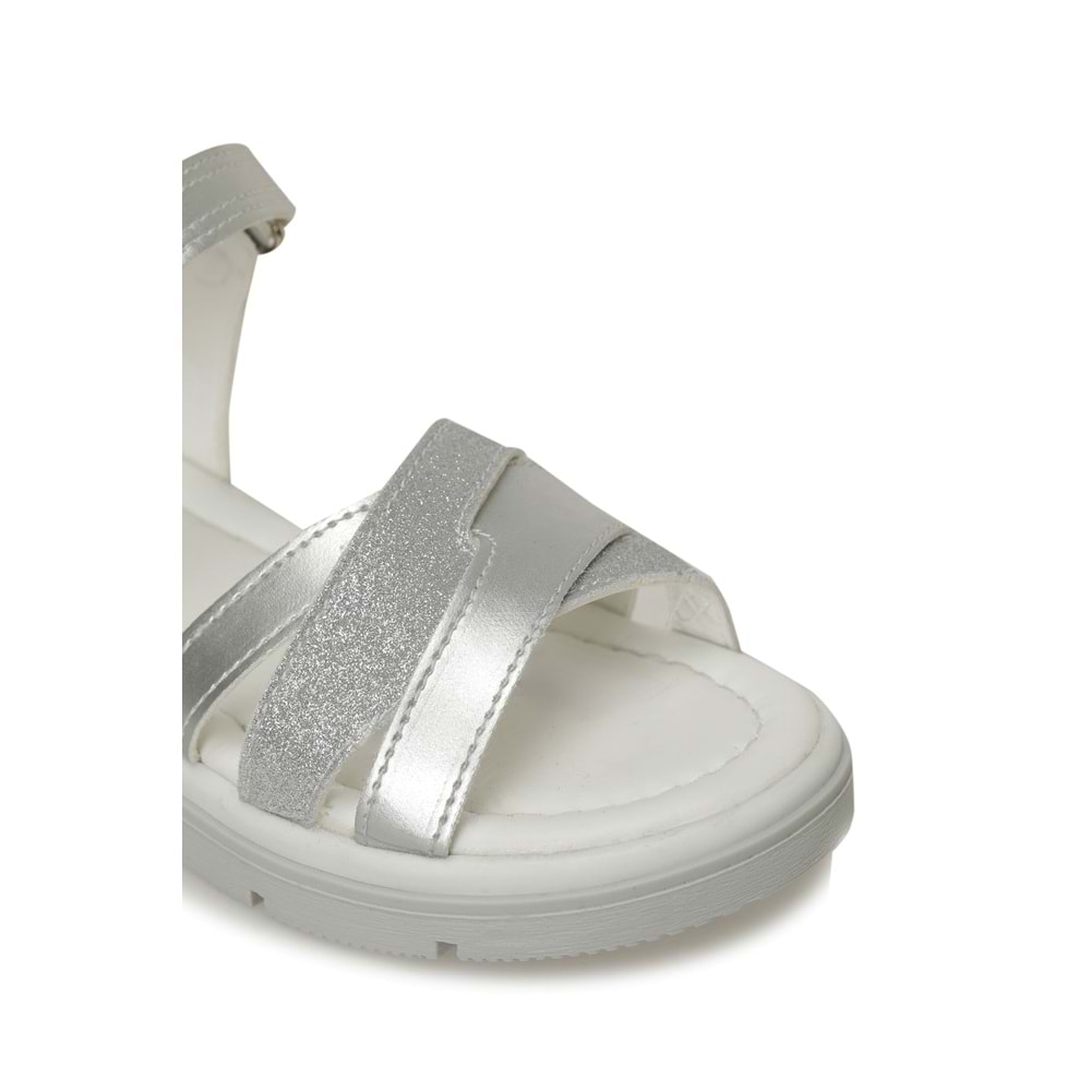 POLARİS RENTY.F6FX KIZ ÇOCUK SANDALET - GÜMÜŞ - 31