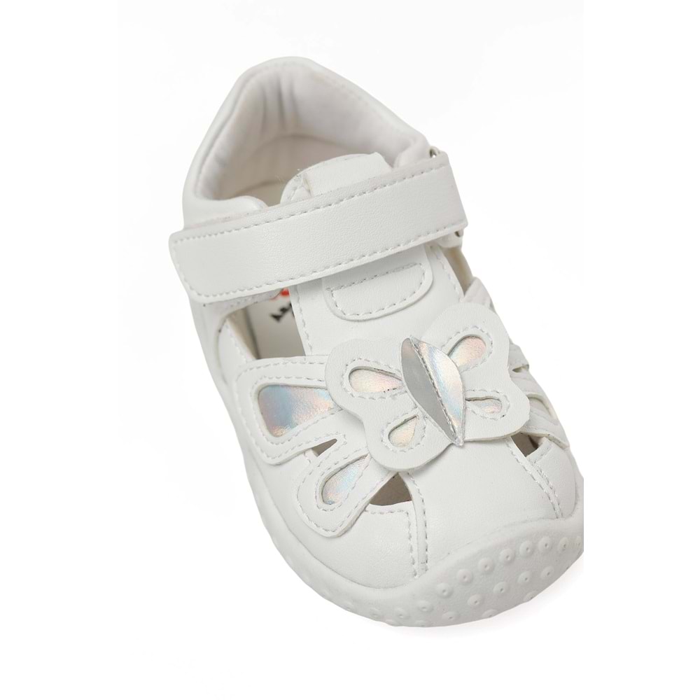 POLARİS KABO.I6FX KIZ BEBEK SNEAKER - BEYAZ - 20