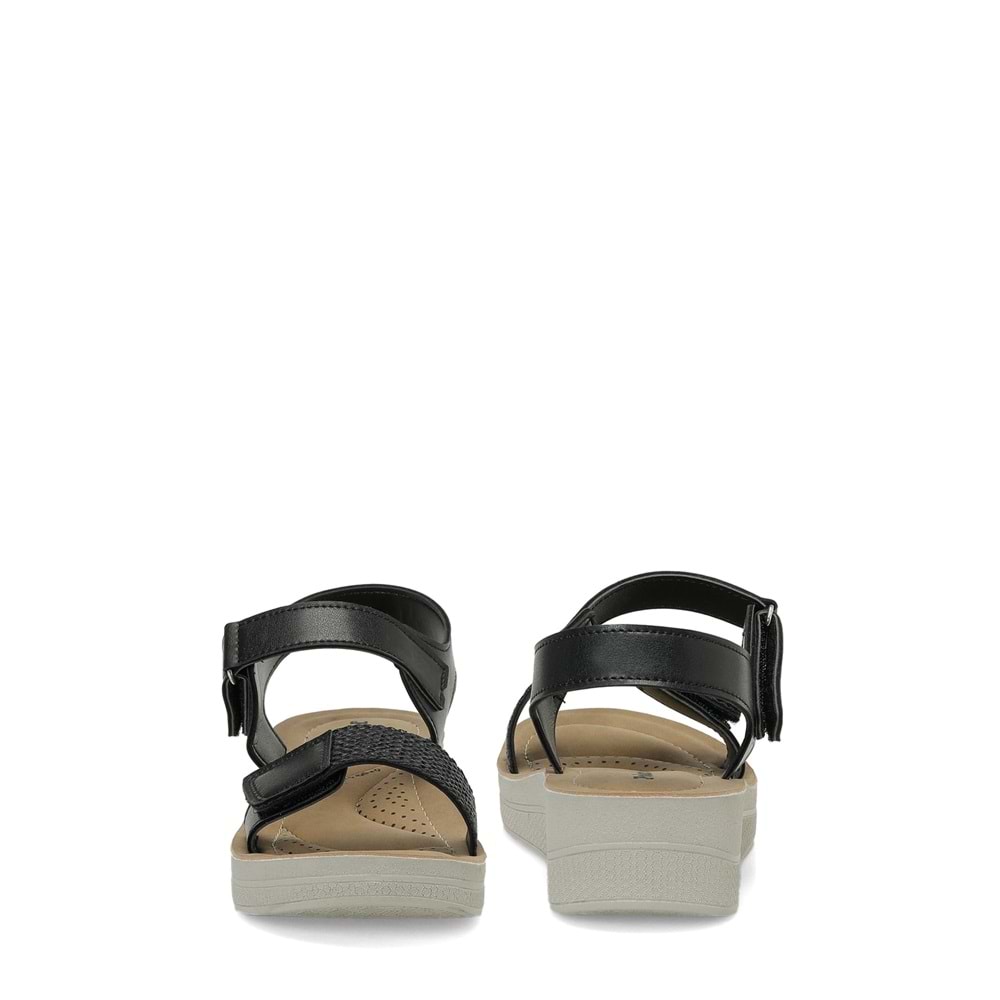 POLARİS 409105.Z6FX COMFORT KADIN SANDALET - SİYAH - 40