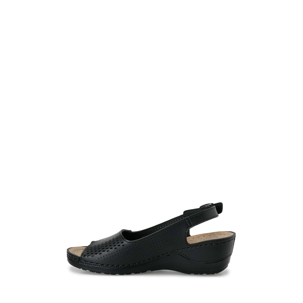 POLARİS 167248.Z6FX COMFORT KADIN SANDALET - SİYAH - 40