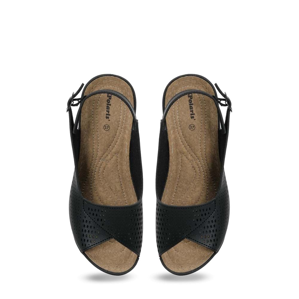 POLARİS 167248.Z6FX COMFORT KADIN SANDALET - SİYAH - 40