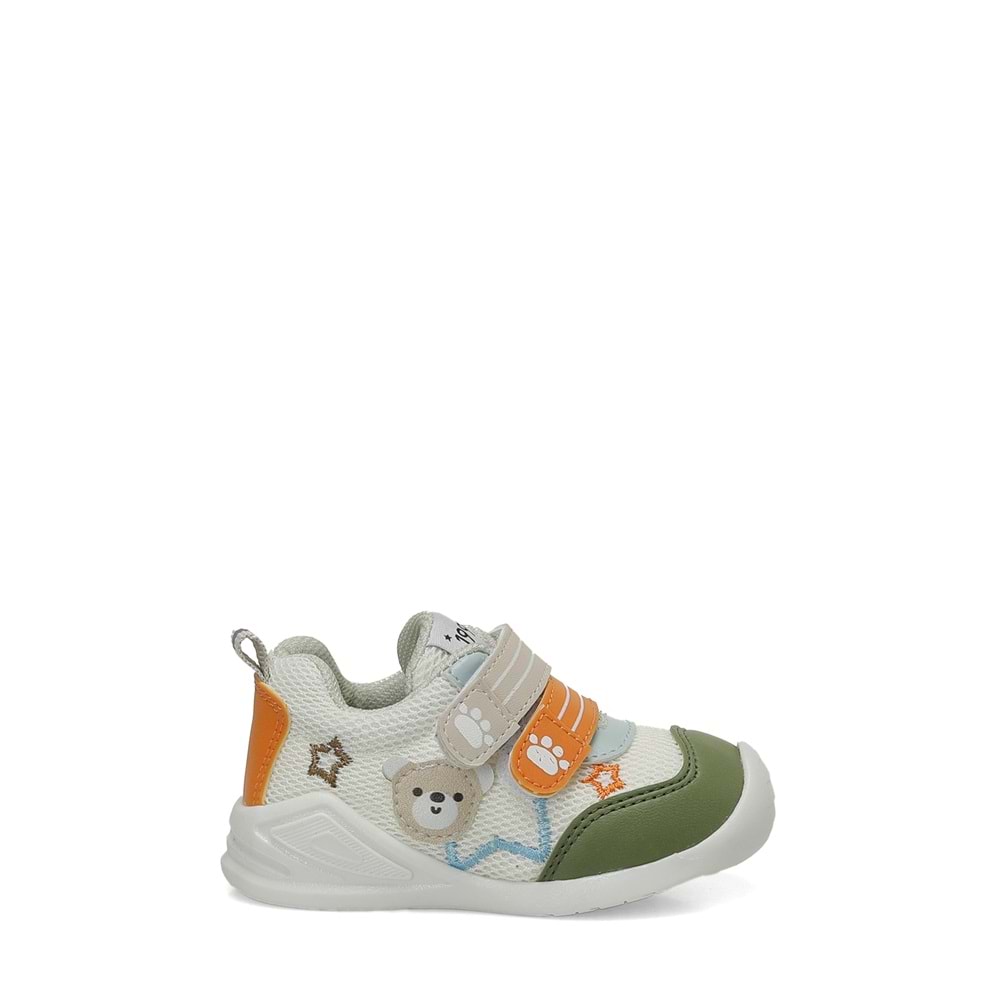 POLARİS POTI.I6FX ERKEK BEBEK İLK ADIM SNEAKER - BEJ - 19