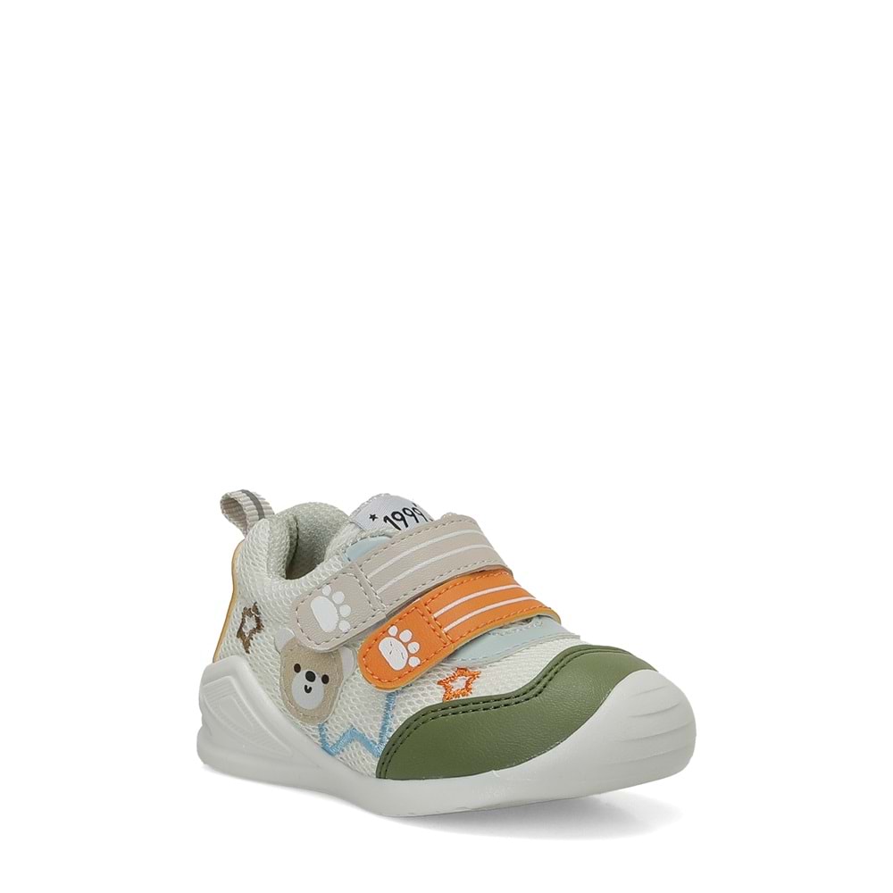 POLARİS POTI.I6FX ERKEK BEBEK İLK ADIM SNEAKER - BEJ - 19