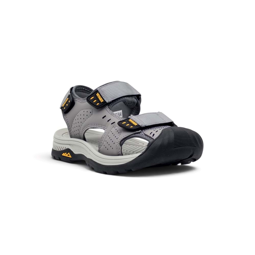VOYAGER E337 ERKEK SANDALET - GRİ - 40