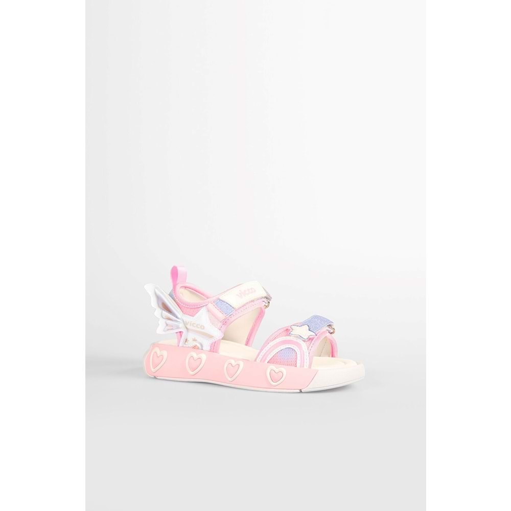 VİCCO LABEL KIZ ÇOCUK SANDALET - PUDRA - 31