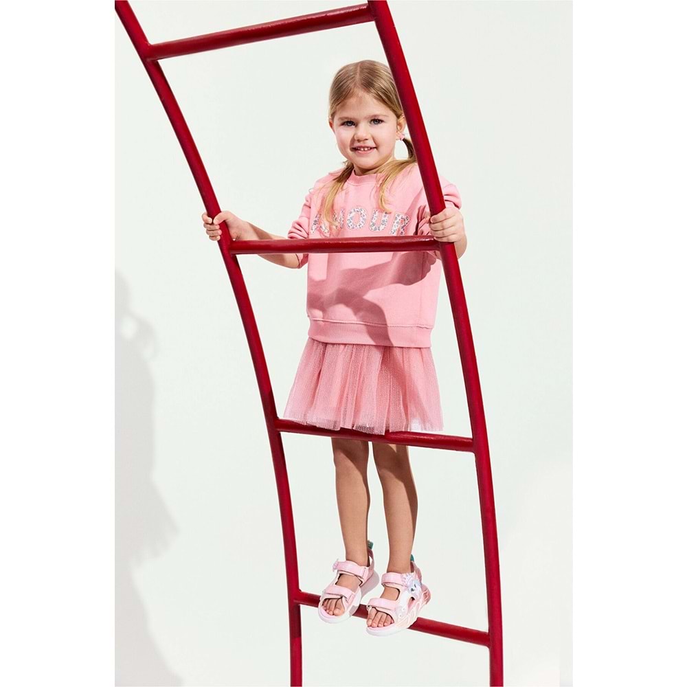 VİCCO ALRA KIZ ÇOCUK SANDALET - PUDRA - 30
