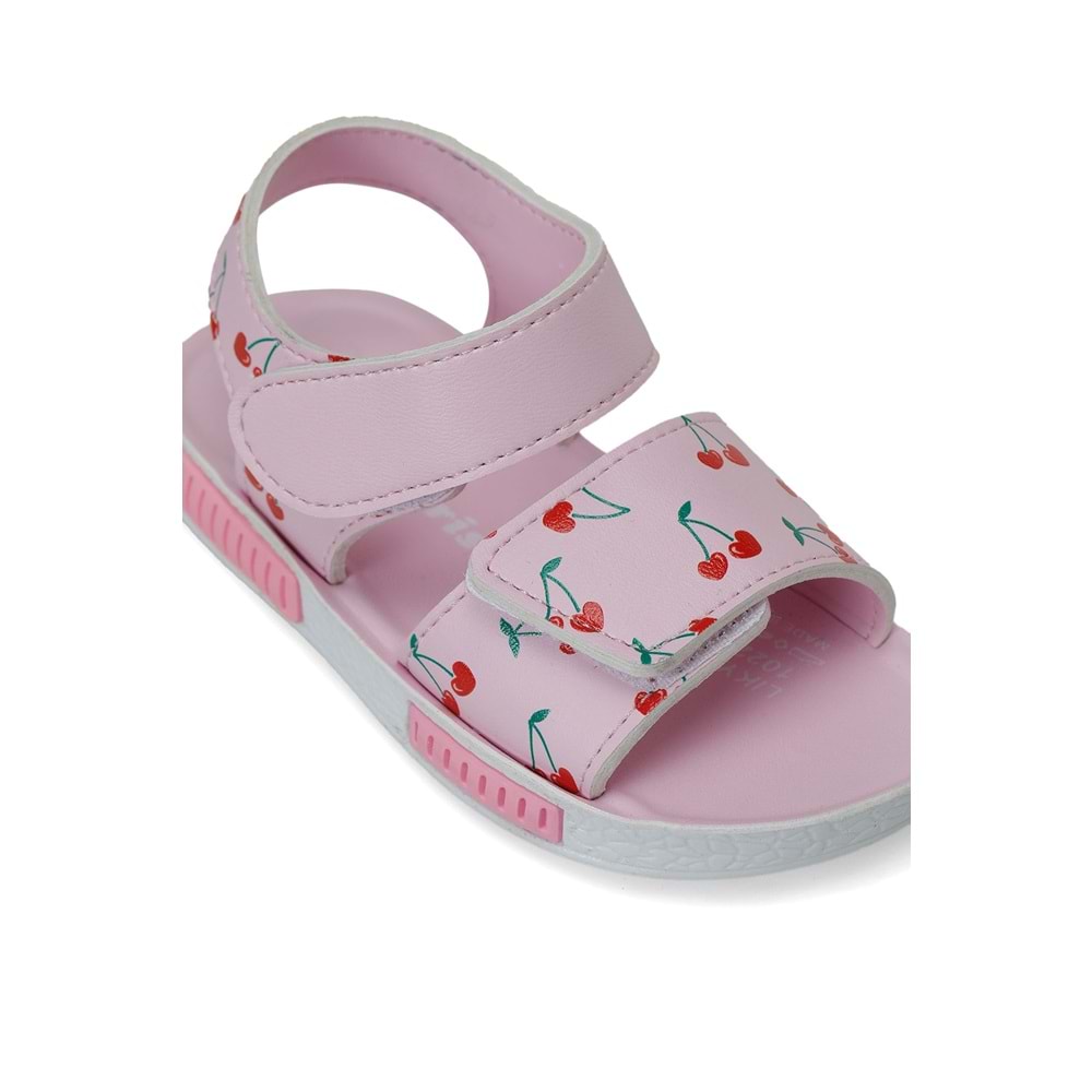 POLARİS LIKYA.I6FX KIZ ÇOCUK SANDALET - PEMBE - 19