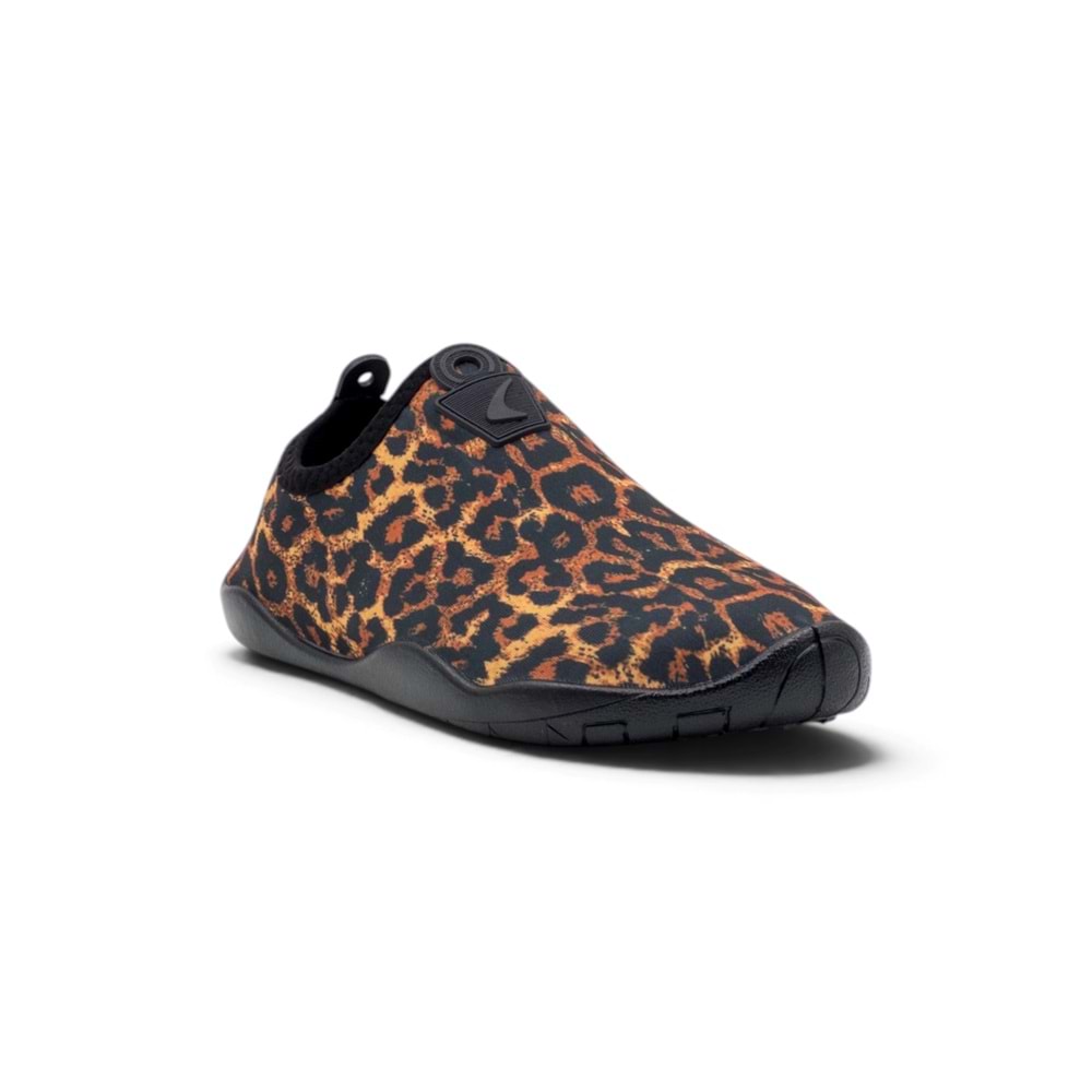 FİFTEEN Z991 ANIMAL UNİSEX AQUA DENİZ HAVUZ PLAJ AYAKKABISI - SİYAH-TURUNCU - 36