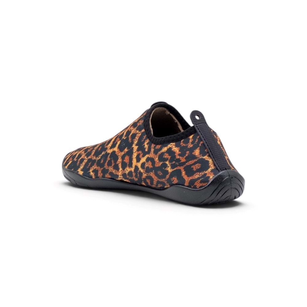 FİFTEEN Z991 ANIMAL UNİSEX AQUA DENİZ HAVUZ PLAJ AYAKKABISI - SİYAH-TURUNCU - 36