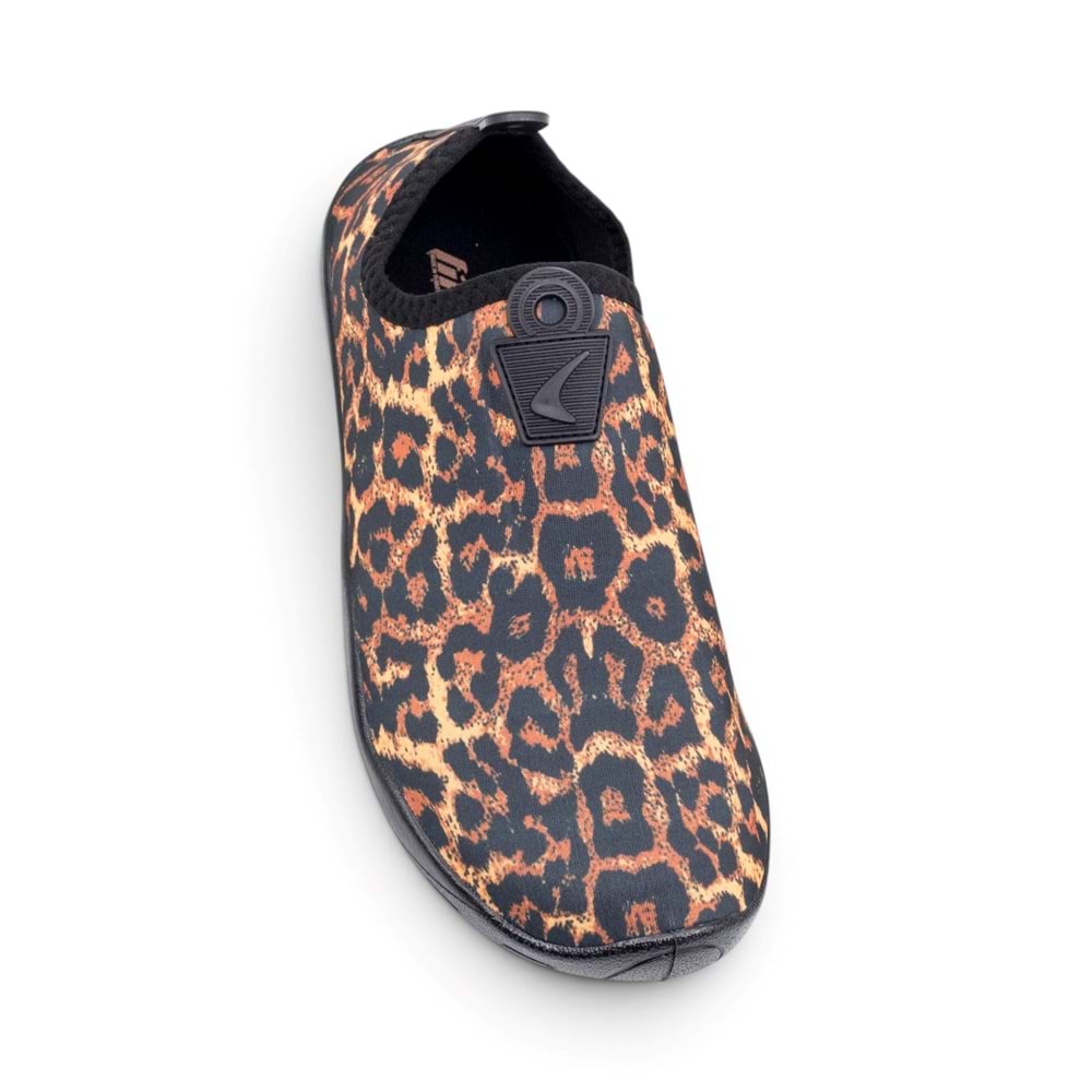 FİFTEEN Z991 ANIMAL UNİSEX AQUA DENİZ HAVUZ PLAJ AYAKKABISI - SİYAH-TURUNCU - 36