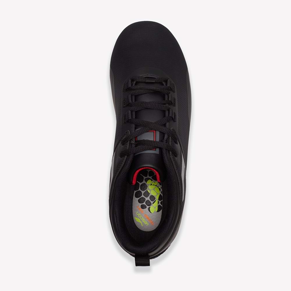 LESCON RIVA 2 ERKEK SNEAKERS SPOR AYAKKABI - SİYAH - 41