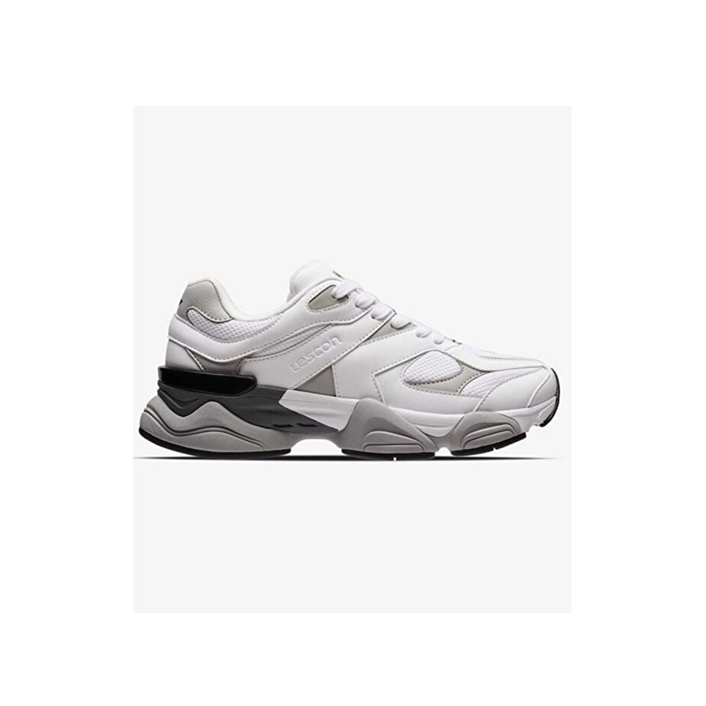 LESCON GHOST 3 EASYSTEP UNİSEX SPOR AYAKKABI - BEYAZ - 40