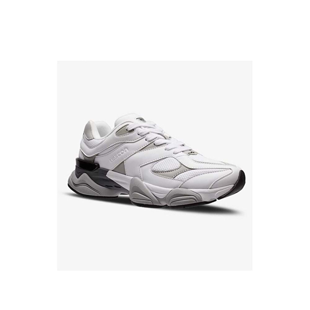 LESCON GHOST 3 EASYSTEP UNİSEX SPOR AYAKKABI - BEYAZ - 40