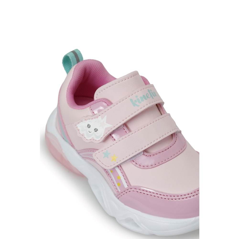 KİNETİX MEVAC PU B 6PR KIZ BEBEK SPOR AYAKKABI - A.PEMBE - 21