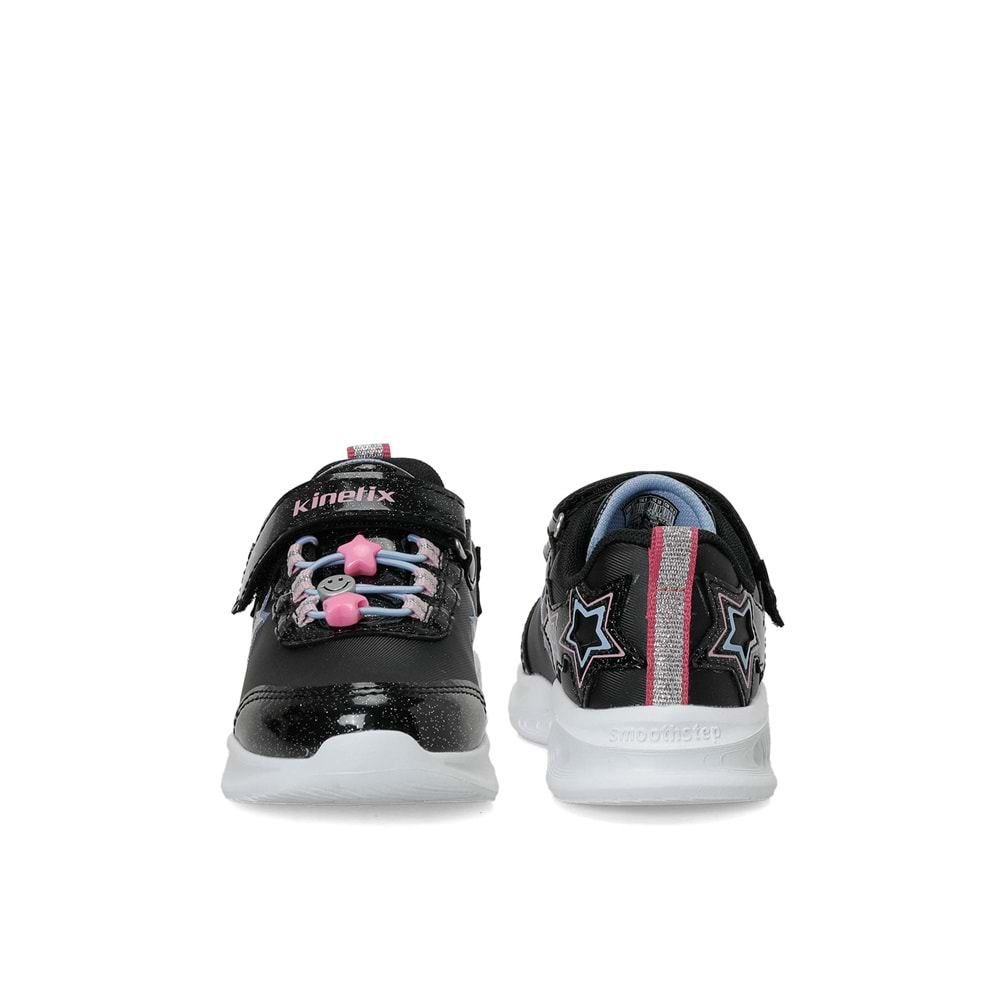 KİNETİX RAMELA GIRL PU P 6PR KIZ ÇOCUK SPOR AYAKKABI - SİYAH - 30
