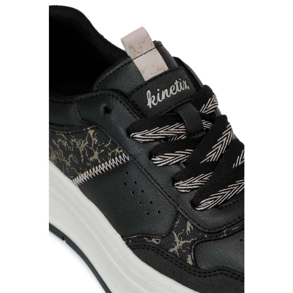 KİNETİX DORRA 6PR KADIN SNEAKER - SİYAH - 40