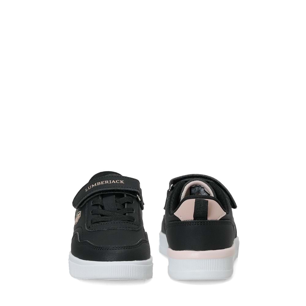 LUMBERJACK RICK JR 6PR KIZ ÇOCUK SNEAKER - SİYAH - 30