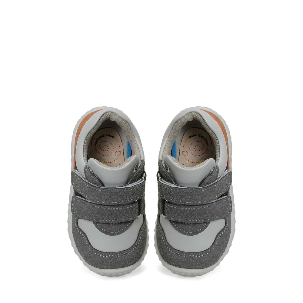 POLARİS BRIGHT.I6PR ERKEK BEBEK SNEAKER - ANTRASİT - 20