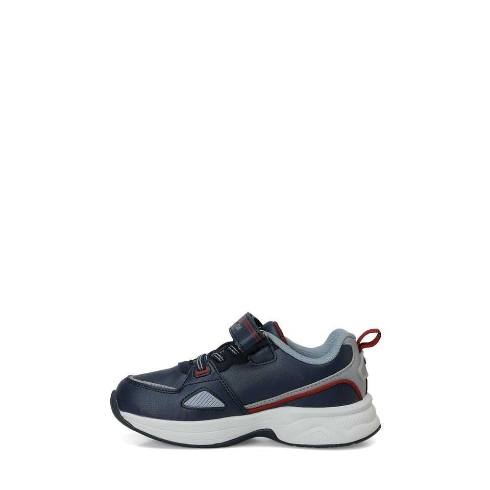U.S. POLO ASSN. LESSA JR 6PR ERKEK ÇOCUK SPOR AYAKKABI - LACİVERT - 30