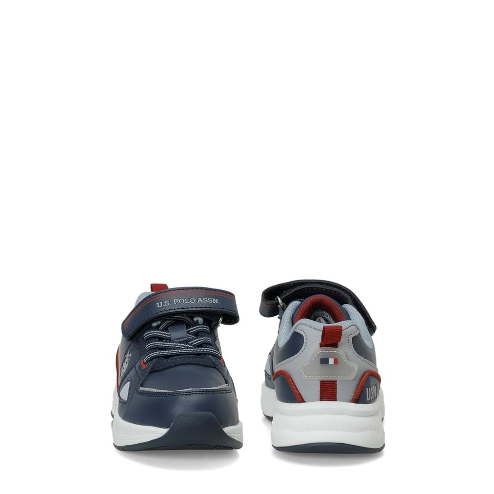 U.S. POLO ASSN. LESSA JR 6PR ERKEK ÇOCUK SPOR AYAKKABI - LACİVERT - 30