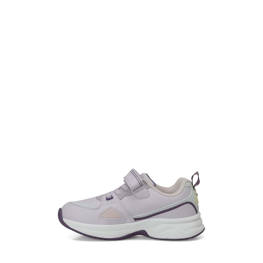 U.S. POLO ASSN. LESSA JR 6PR KIZ ÇOCUK SPOR AYAKKABI - LİLA - 30